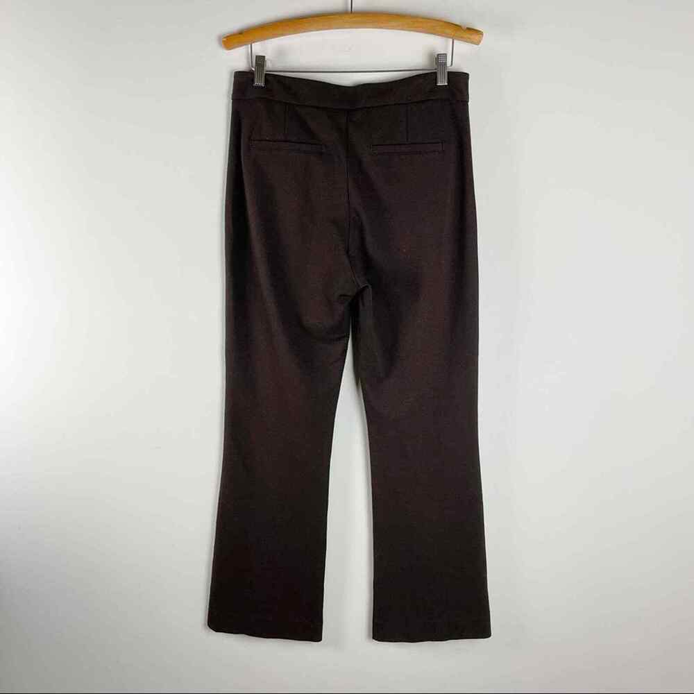 NYDJ brown stretchy high waisted lift tuck slimming trousers pants 8 - Picture 8 of 8